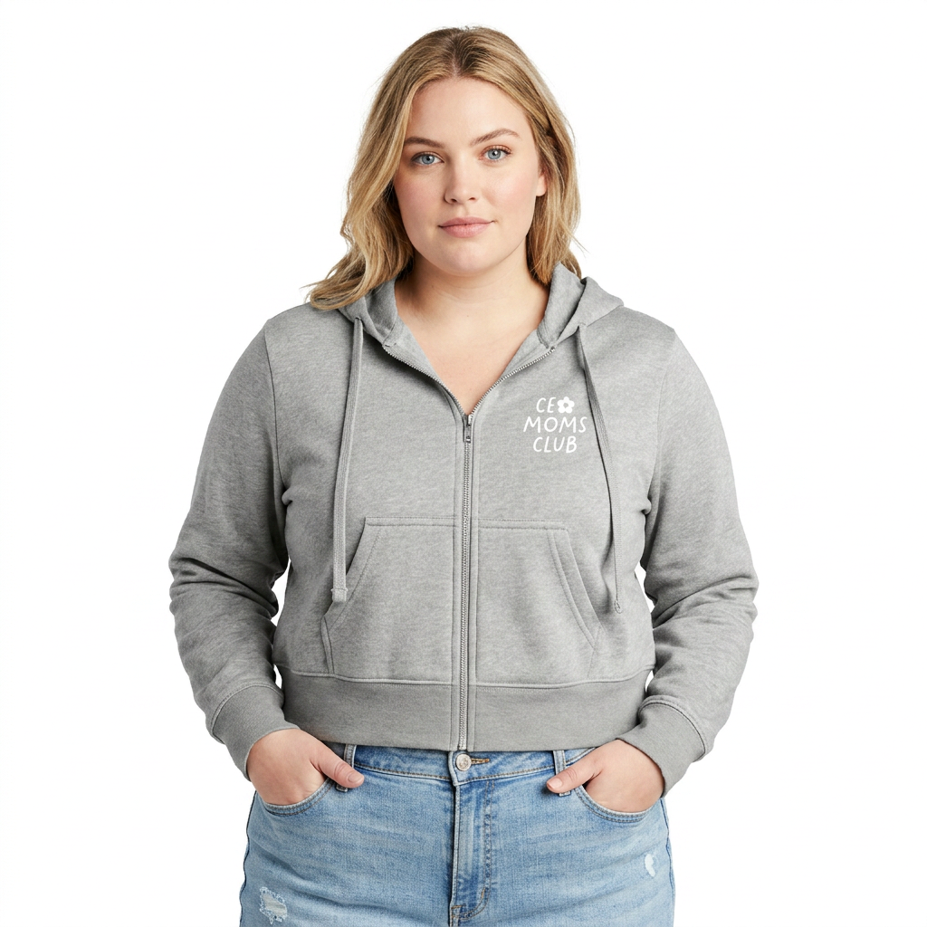 CEO Moms Club Fleece Full-Zip Hoodie