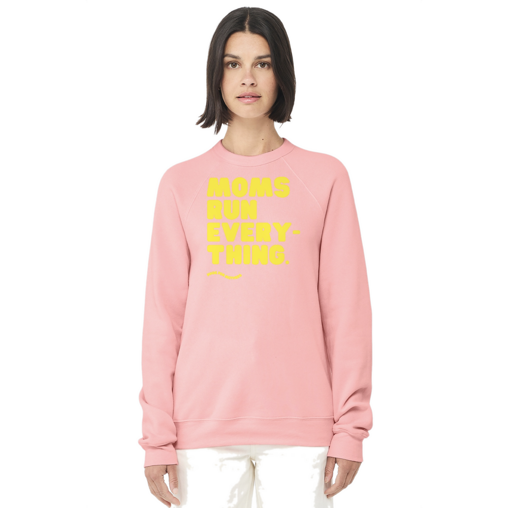 MOMS RUN EVERYTHING Signature Crewneck Sweatshirt