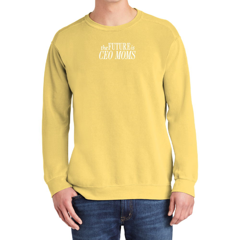 The Future is CEO Moms Signature Crewneck Sweatshirt