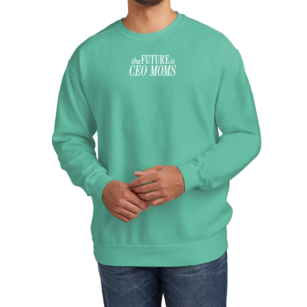 The Future is CEO Moms Signature Crewneck Sweatshirt