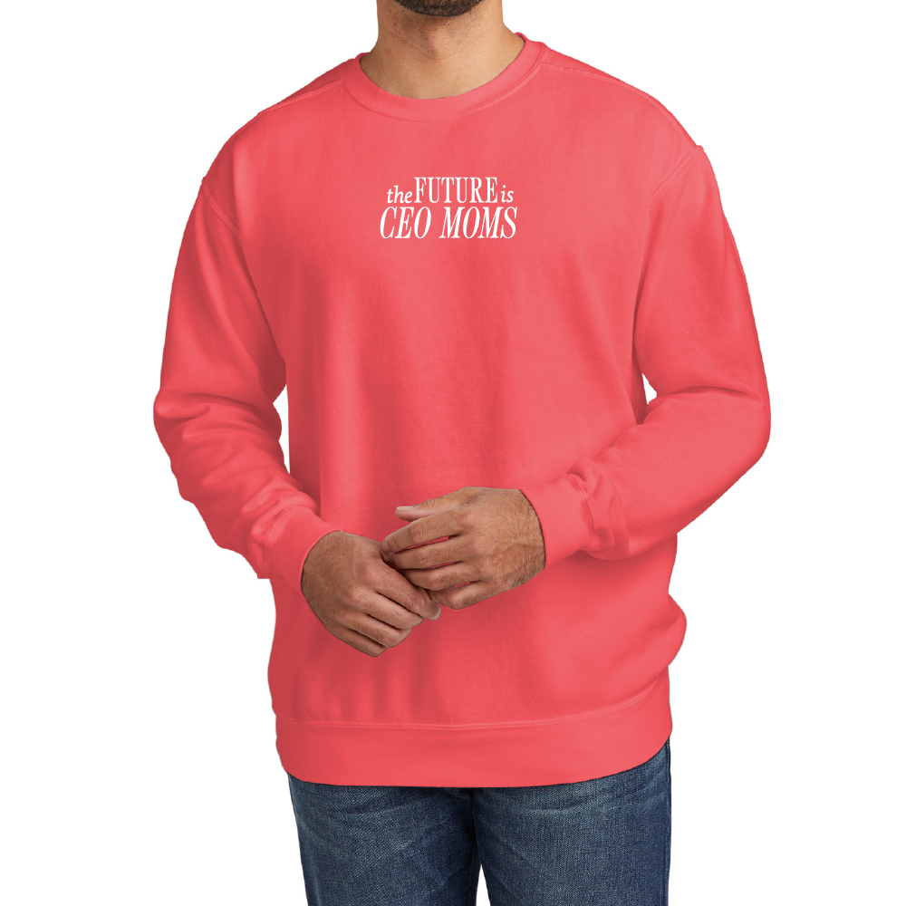 The Future is CEO Moms Signature Crewneck Sweatshirt