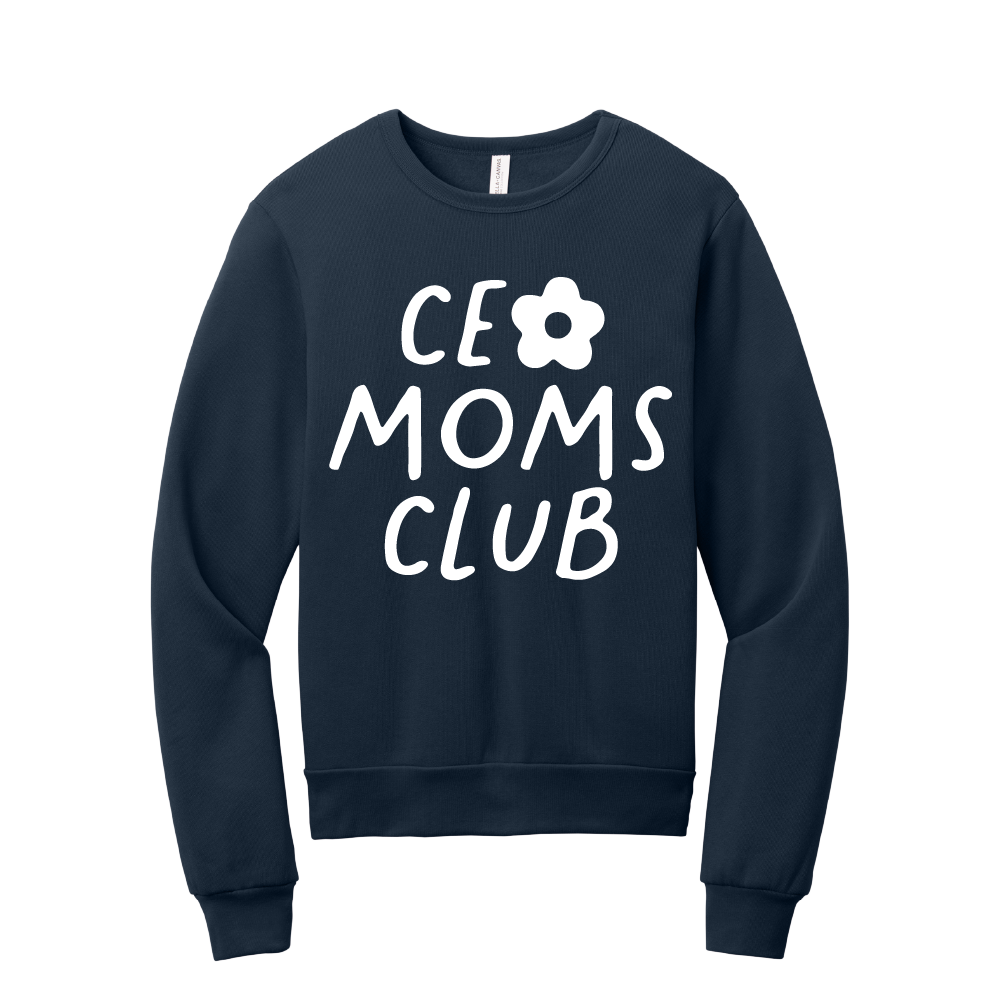 CEO Moms Club Sponge Fleece Classic Crewneck Sweatshirt