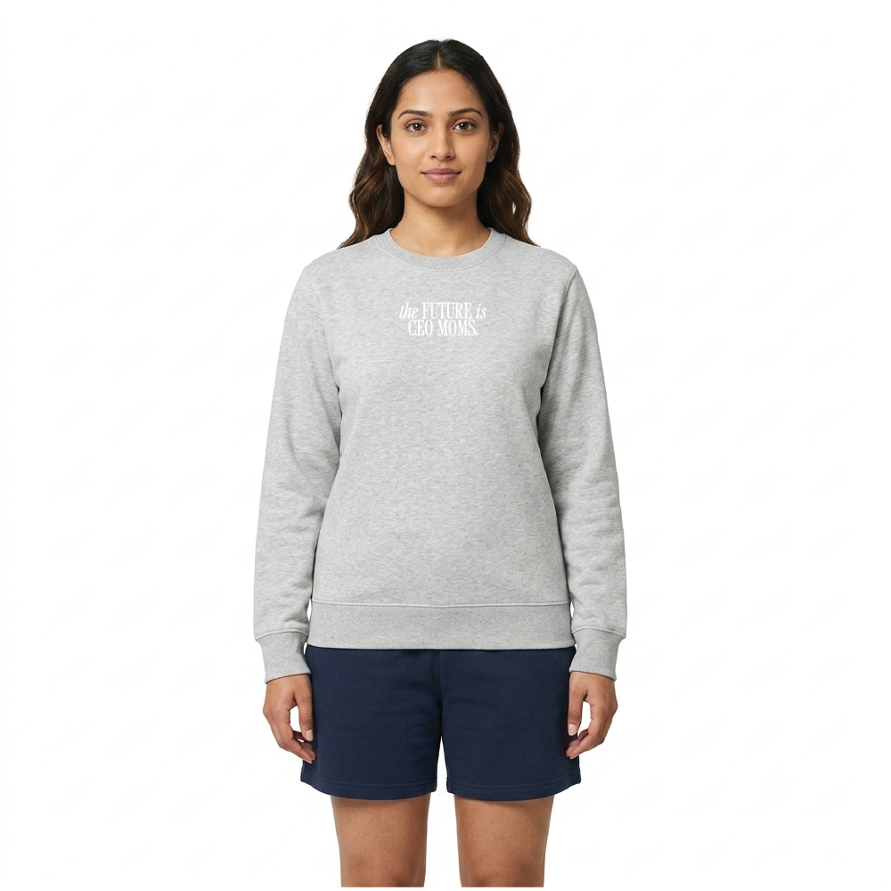 The Future is CEO Moms Signature Lightweight Crewneck Sweatshirt