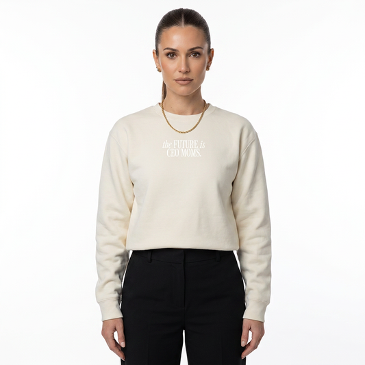 The Future is CEO Moms Signature Crewneck Sweatshirt