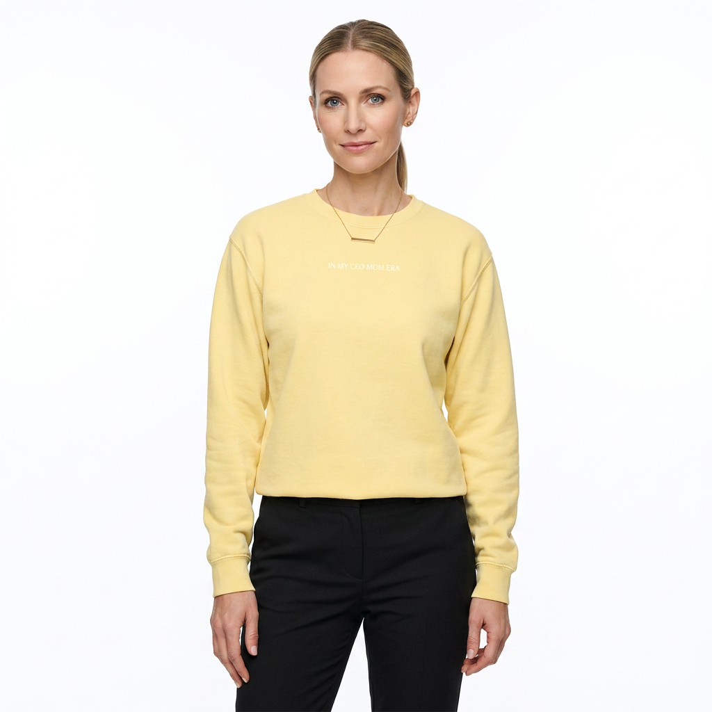 In My CEO Mom Era Lightweight Crewneck Sweatshirt