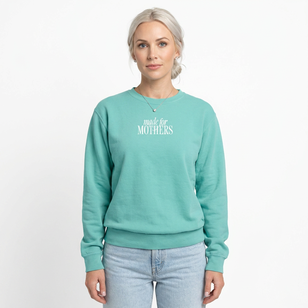 Made for Mothers Signature Lightweight Crewneck Sweatshirt