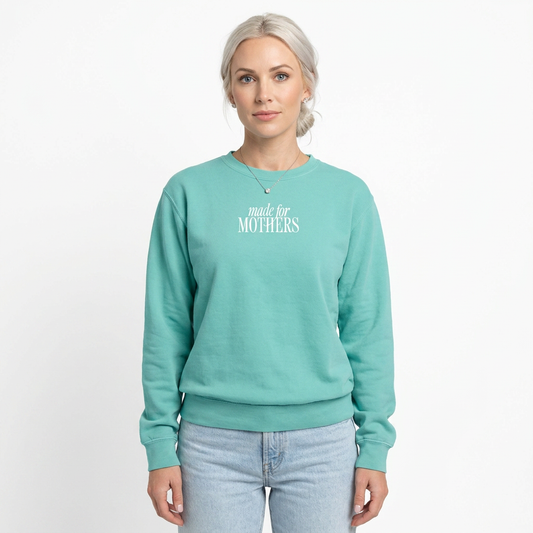 Made for Mothers Signature Lightweight Crewneck Sweatshirt