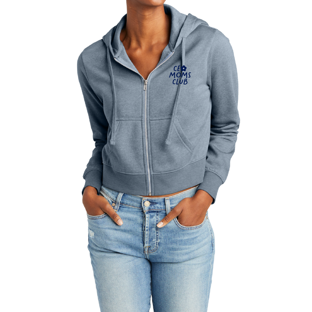 CEO Moms Club Fleece Full-Zip Hoodie