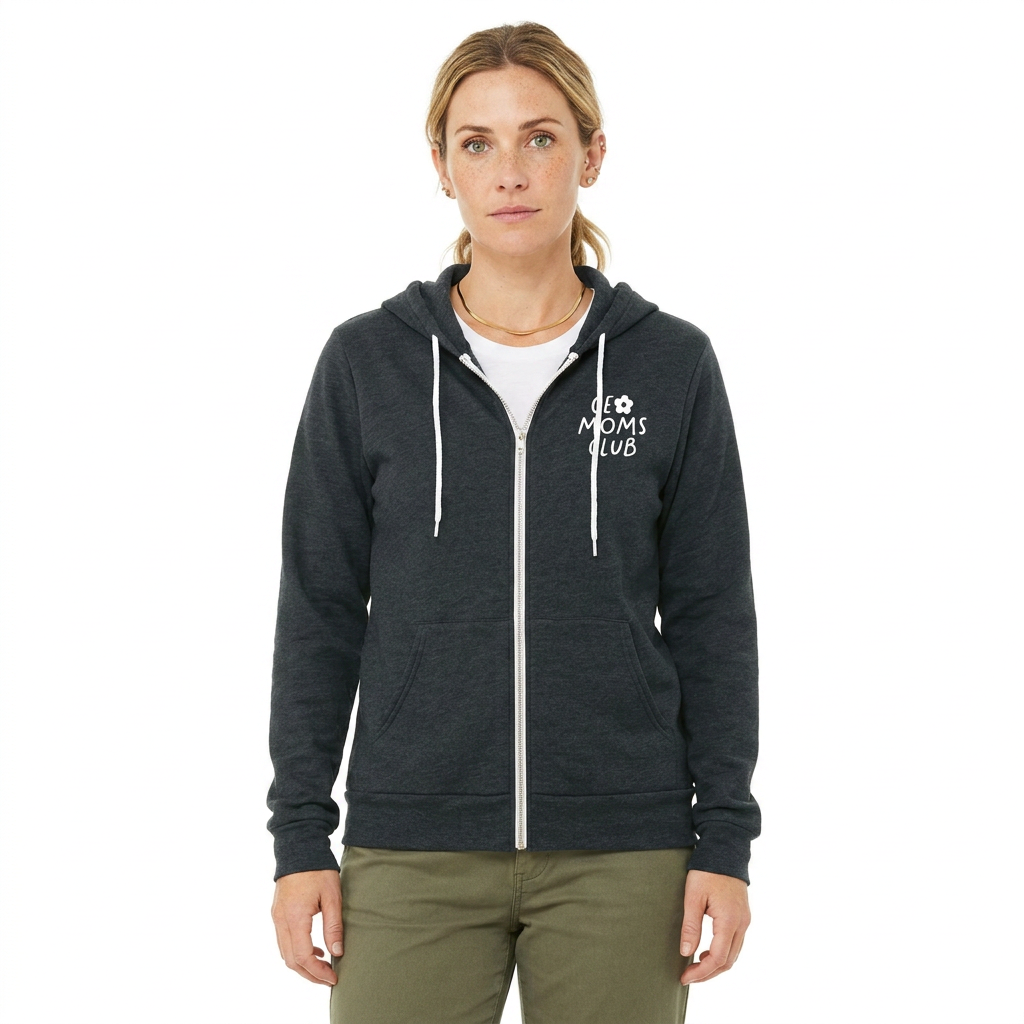 CEO Moms Club CloudSoft Unisex Full-Zip Hoodie