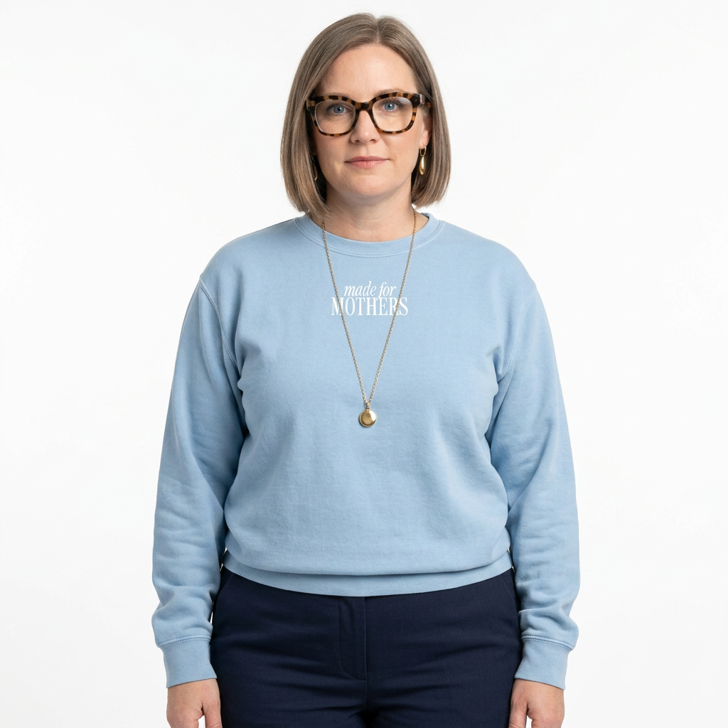 Made for Mothers Signature Lightweight Crewneck Sweatshirt