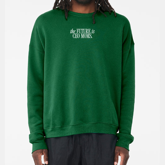 Sponge Fleece Drop Shoulder Sweatshirt