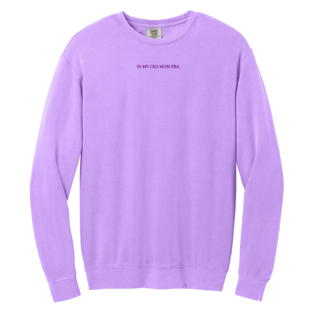 In My CEO Mom Era Lightweight Crewneck Sweatshirt