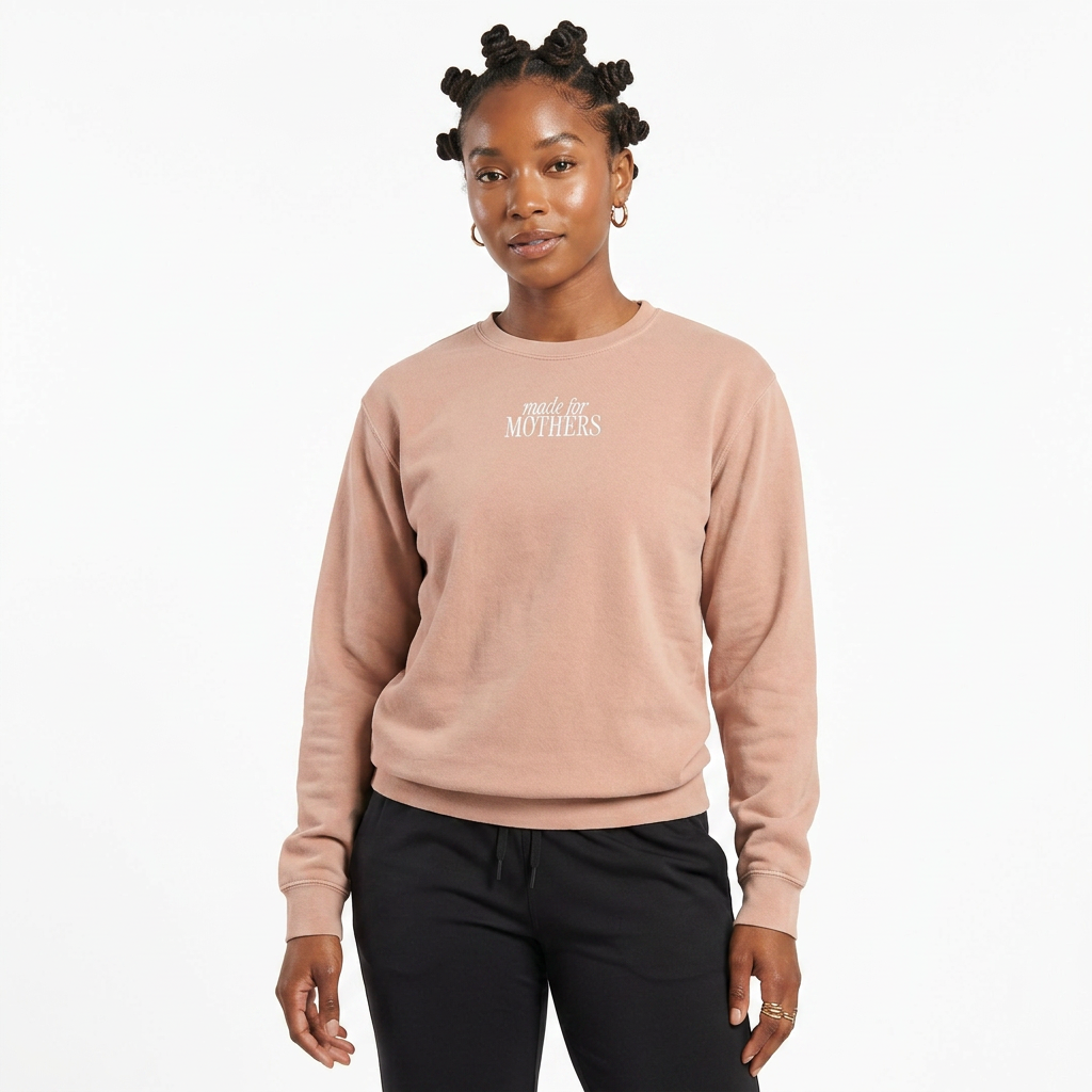 Made for Mothers Signature Lightweight Crewneck Sweatshirt