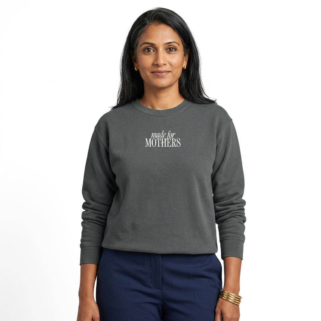 Made for Mothers Signature Lightweight Crewneck Sweatshirt