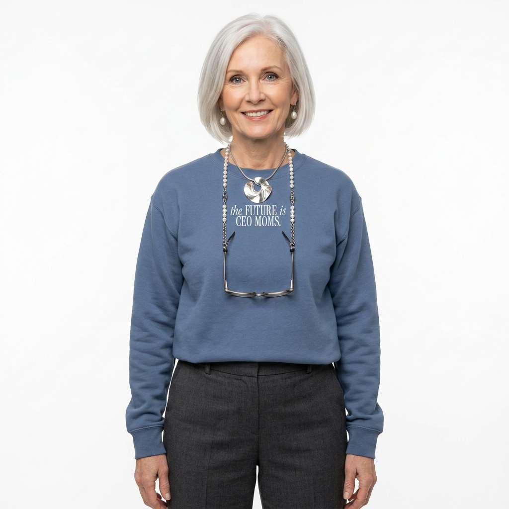 The Future is CEO Moms Signature Crewneck Sweatshirt